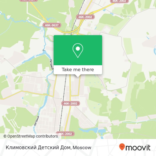 Климовский Детский Дом map