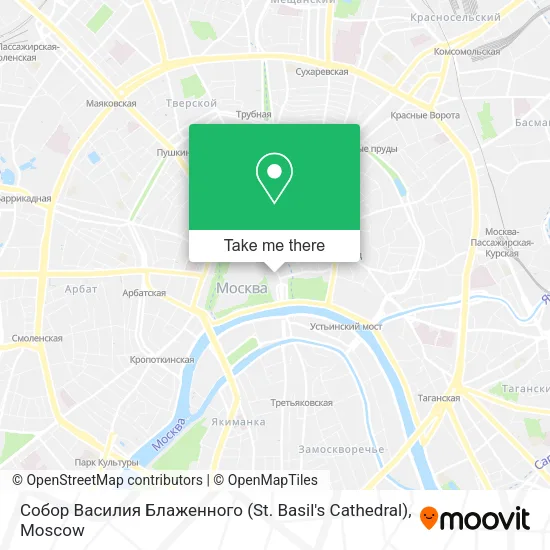 Собор Василия Блаженного (St. Basil's Cathedral) map