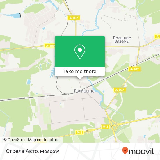 Стрела Авто map