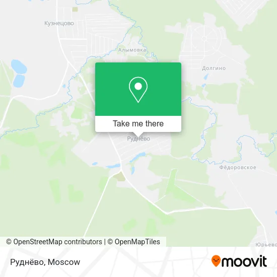 Руднёво map