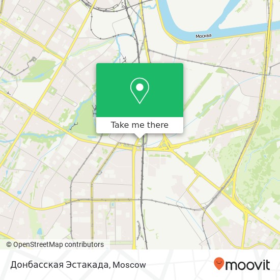 Донбасская Эстакада map