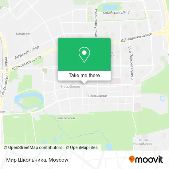 Мир Школьника map