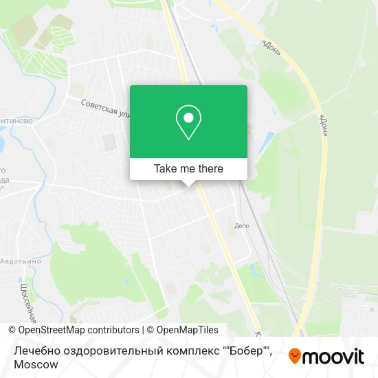 Лечебно оздоровительный комплекс ""Бобер"" map