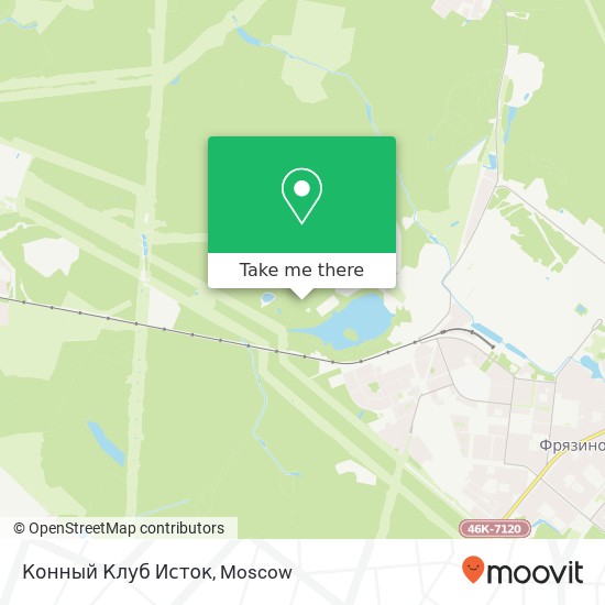 Конный Клуб Исток map