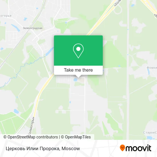 Церковь Илии Пророка map