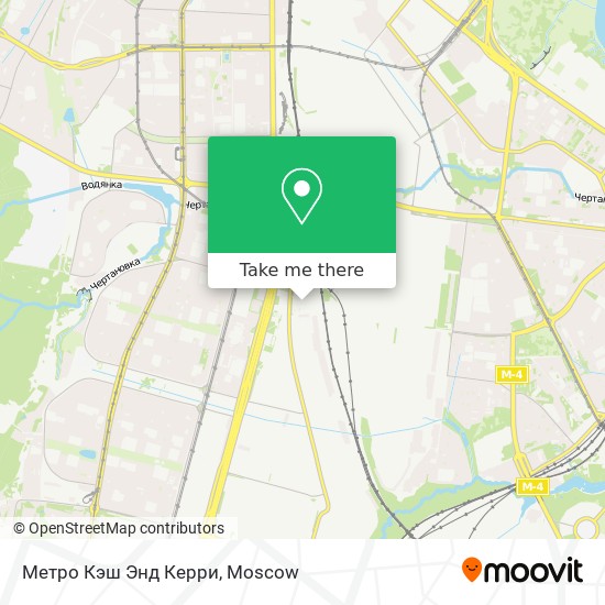 Карта метро кэш керри