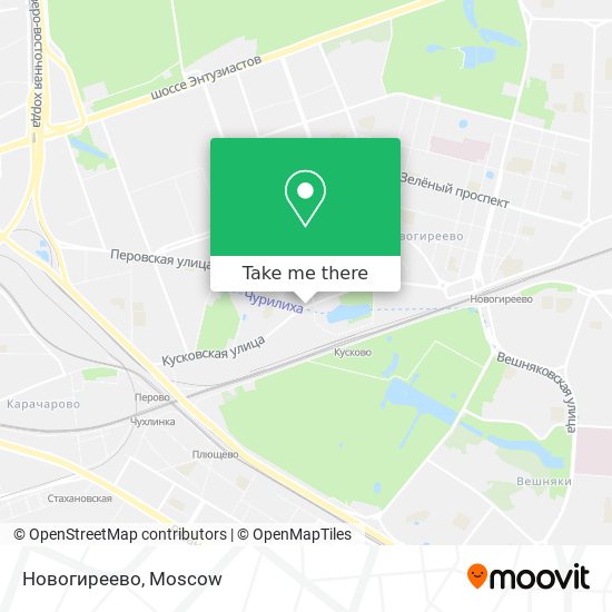 Новогиреево map