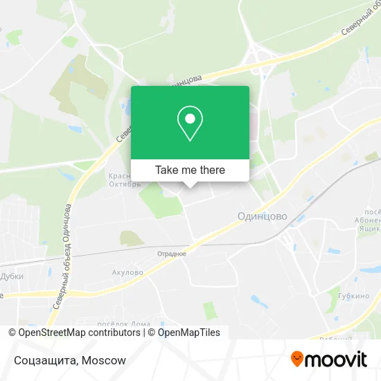 Соцзащита map
