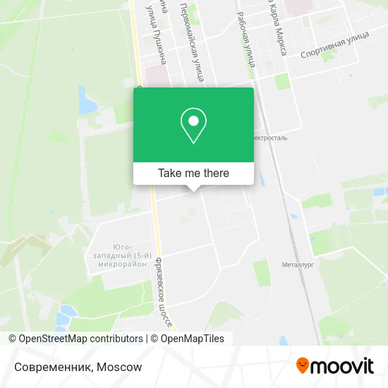 Современник map