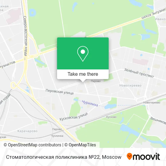 Стоматологическая поликлиника №22 map