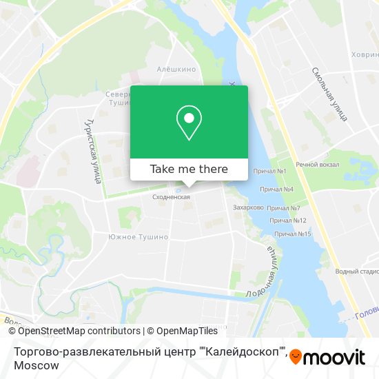 Торгово-развлекательный центр ""Калейдоскоп"" map