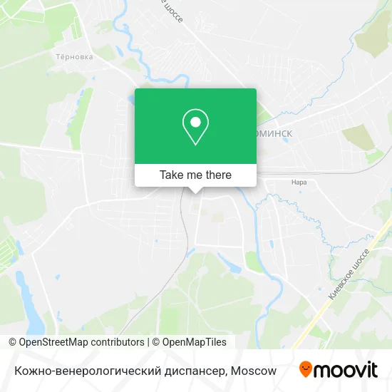 Кожно-венерологический диспансер map