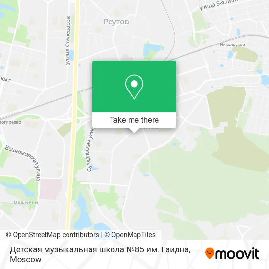 Детская музыкальная школа №85 им. Гайдна map