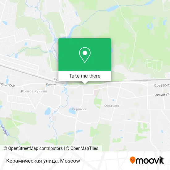 Керамическая улица map