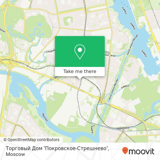 Торговый Дом "Покровское-Стрешнево" map