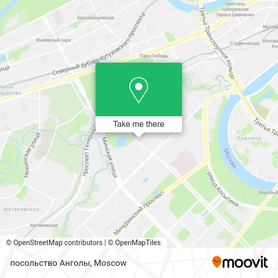 посольство Анголы map