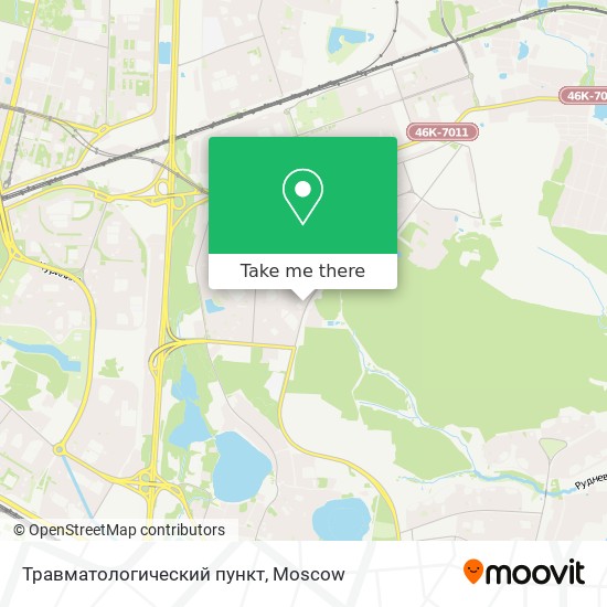 Травматологический пункт map