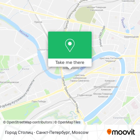 Город Столиц - Санкт-Петербург map