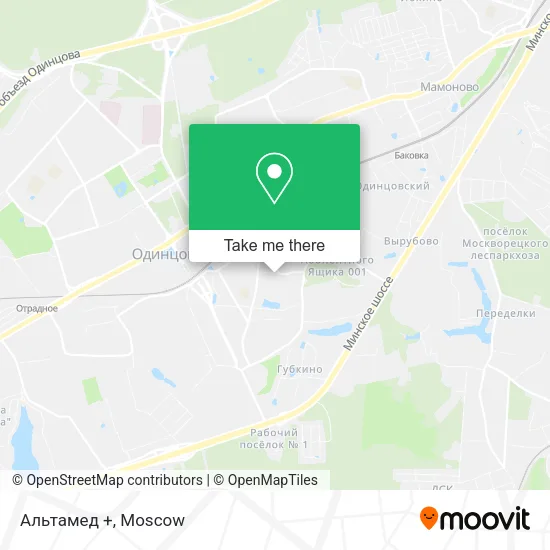 Альтамед + map