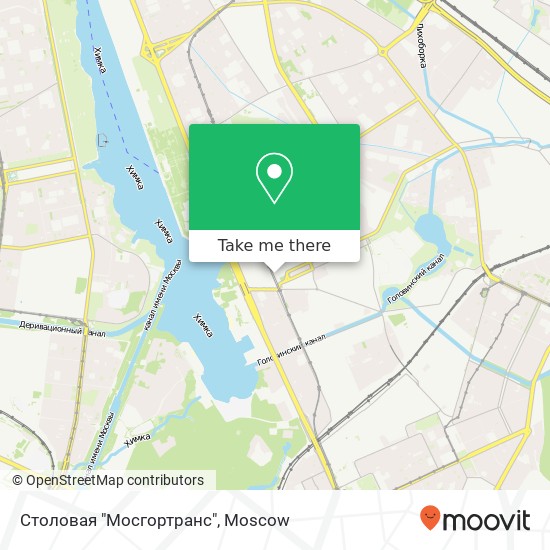 Столовая "Мосгортранс" map