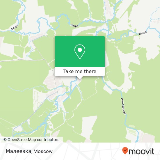 Малеевка map