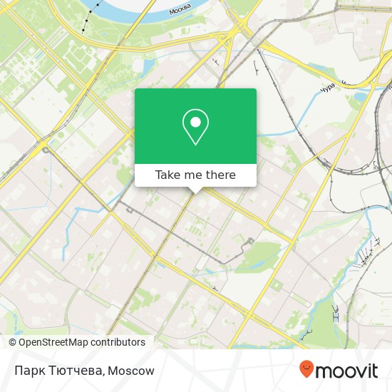 Парк Тютчева map