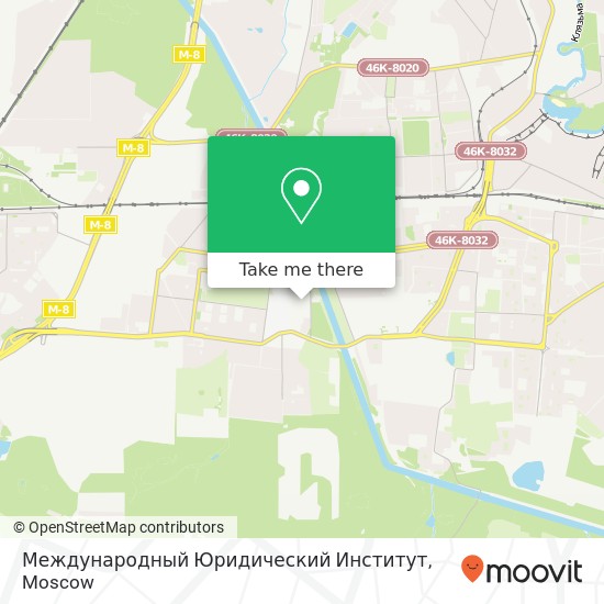 Международный Юридический Институт map