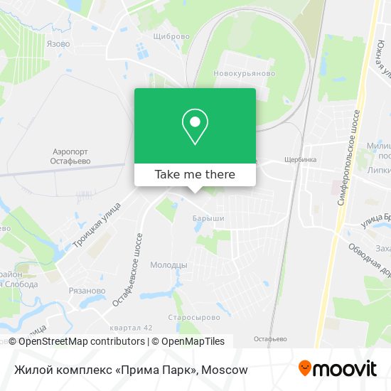 Жилой комплекс «Прима Парк» map