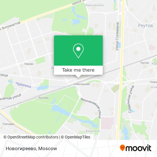 Новогиреево map