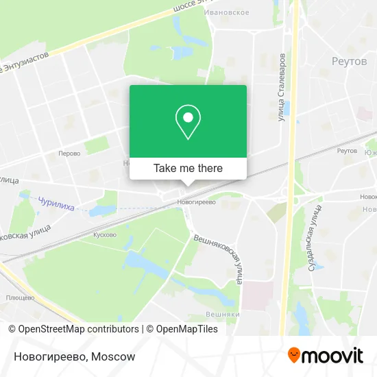 Новогиреево map