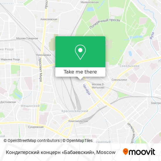 Кондитерский концерн «Бабаевский» map