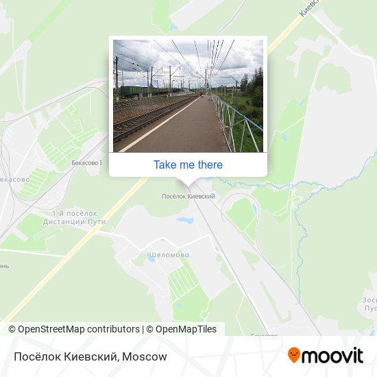 Посёлок Киевский map