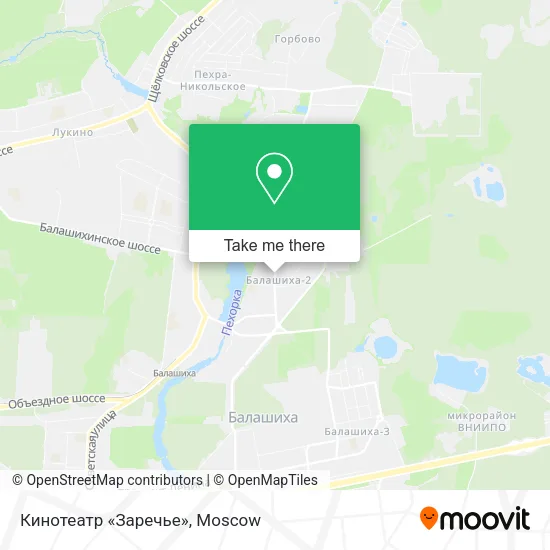 Кинотеатр «Заречье» map