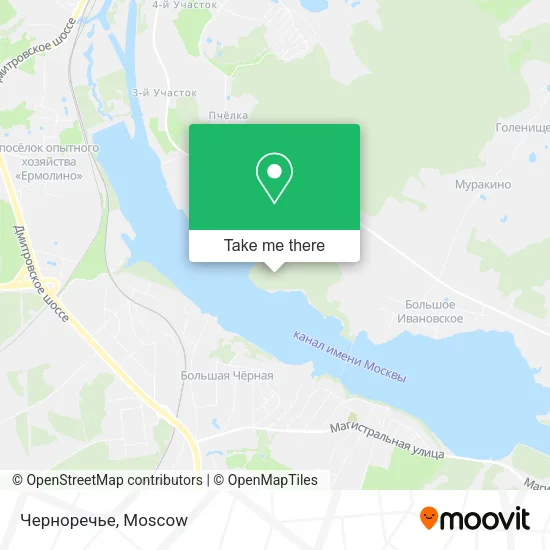 Черноречье map