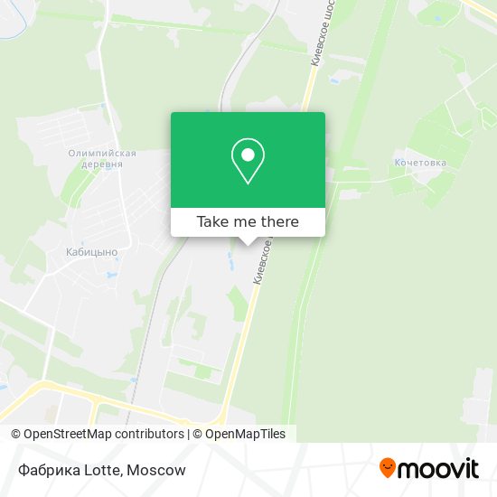 Фабрика Lotte map