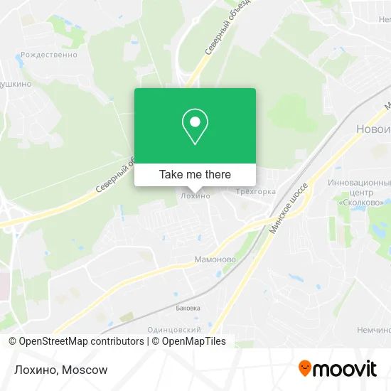 Лохино map