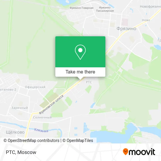 РТС map