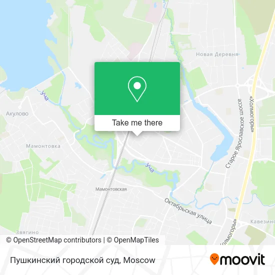 Пушкинский городской суд map