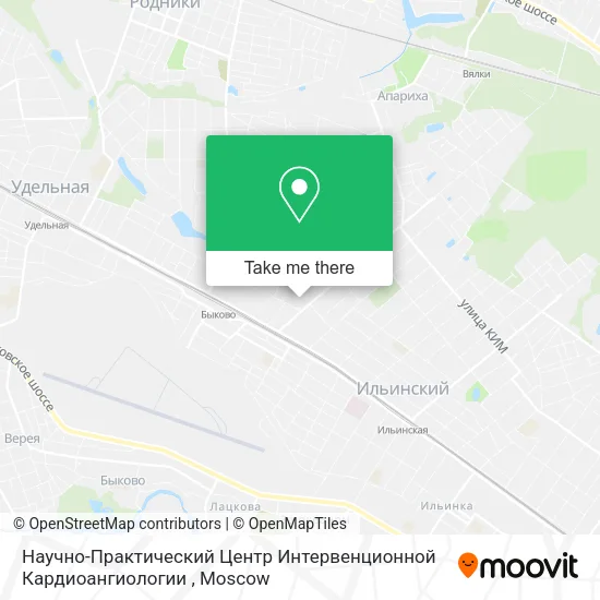 Научно-Практический Центр Интервенционной Кардиоангиологии map