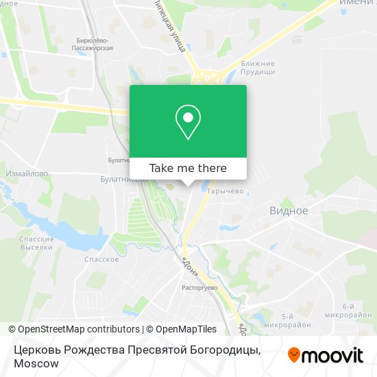 Церковь Рождества Пресвятой Богородицы map