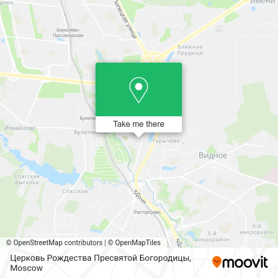 Церковь Рождества Пресвятой Богородицы map