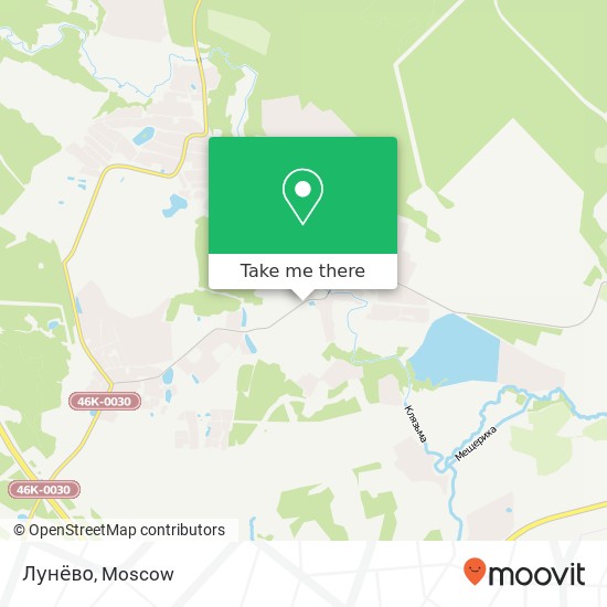 Лунёво map