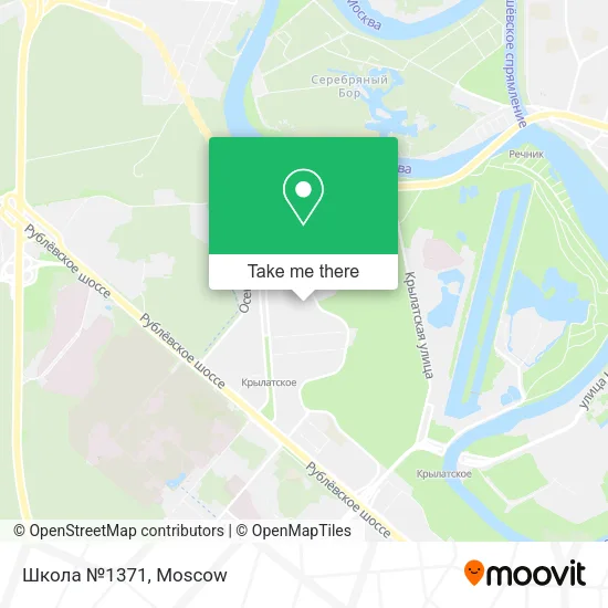 Школа №1371 map