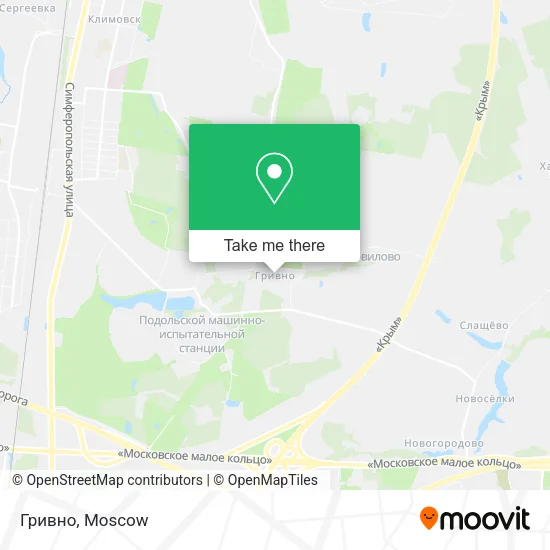 Гривно map
