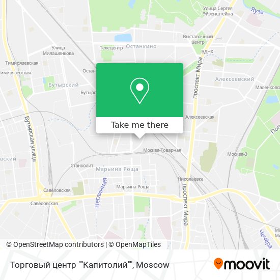 Торговый центр ""Капитолий"" map