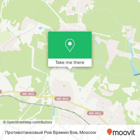 Противотанковый Ров Времен Вов map