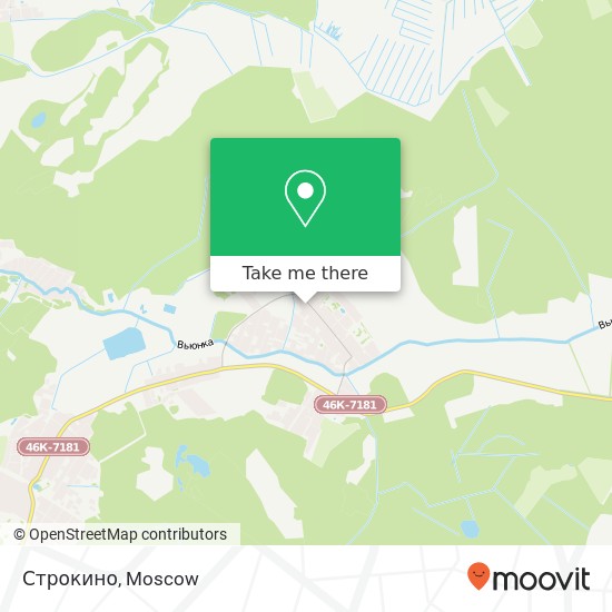 Строкино map