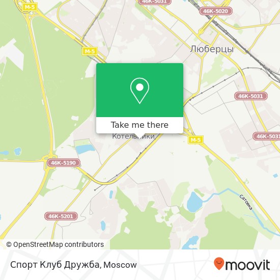 Спорт Клуб Дружба map