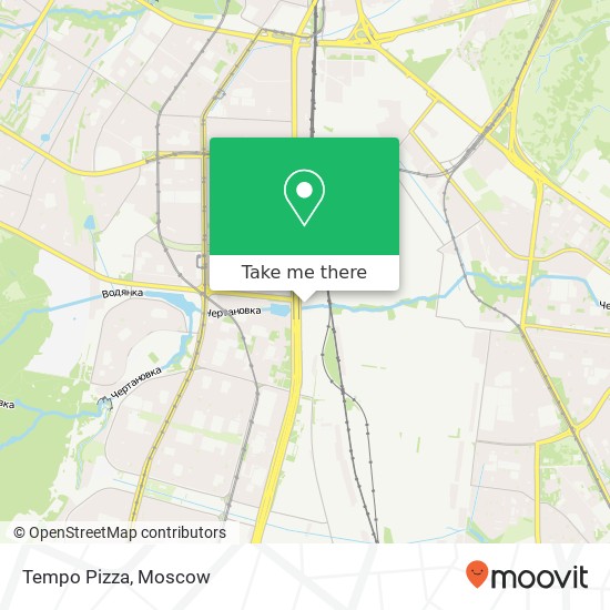 Tempo Pizza map