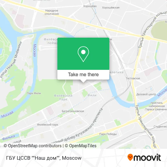 ГБУ ЦССВ ""Наш дом"" map